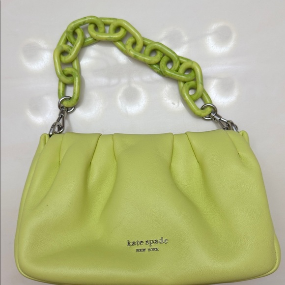 kate spade Handbags - Kate Spade Chartreuse Shoulder Bag
